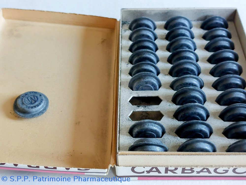 CARBAGOL ( Cachets ) 4 science carbagol cachets