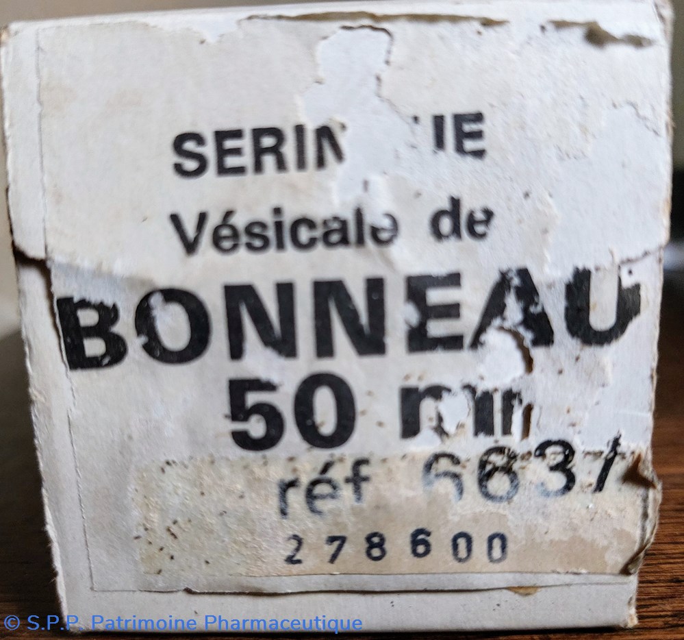 Seringue Vésicale de BONNEAU 50 mm 2 science pharmacie seringue vesicale de bonneau 50 mm