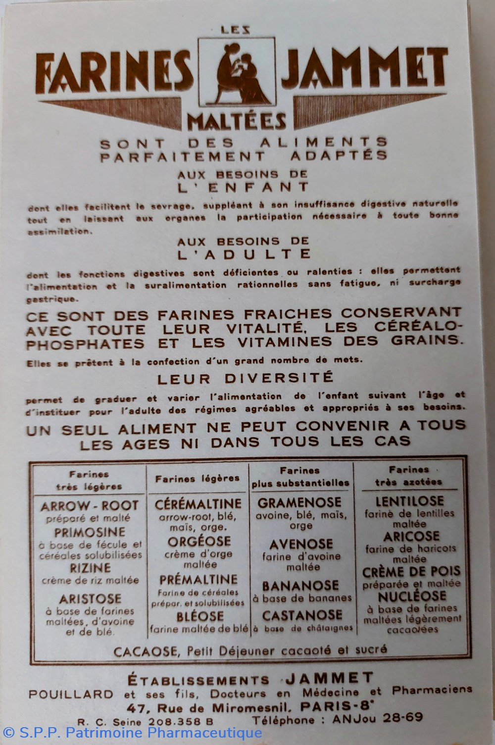 Cartes costumes régionaux FARINES JAMMET 5 objets publicitaires cartes costumes regionaux farines jammet
