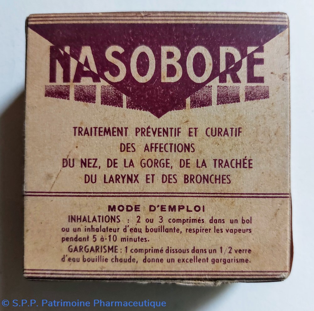 NASOBORE Comprimés inhalation gargarisme science pharmacie nasobore comprimes inhalation gargarisme