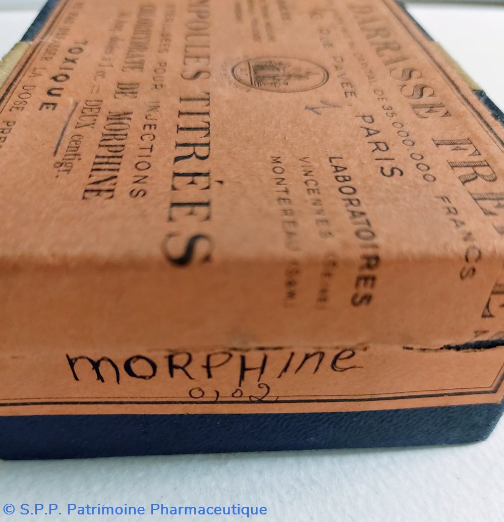 science pharmacie 50 ampoules chlorhydrate de morphine
