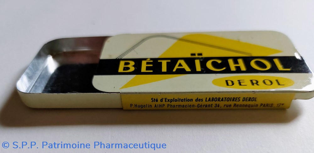 BETAICHOL ( Dragées) DEROL science betaichol dragees derol