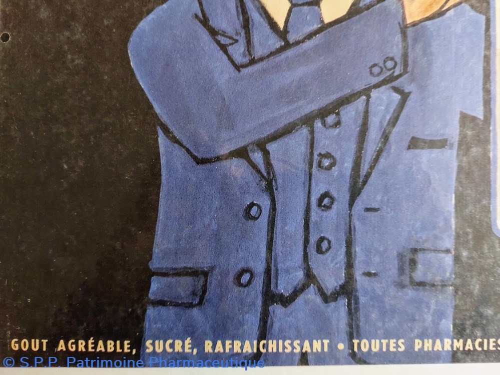 objets publicitaires solutricine pastilles affiche 40 30 cm