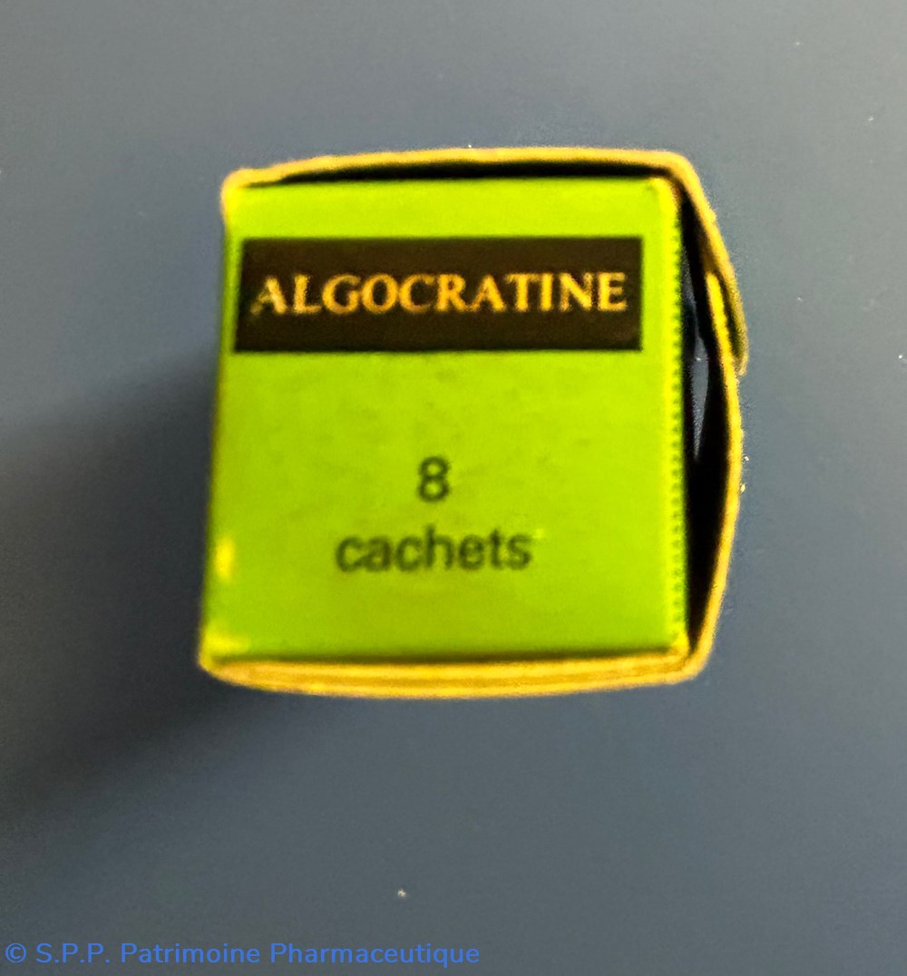 ALGOCRATINE 4 science pharmacie algocratine
