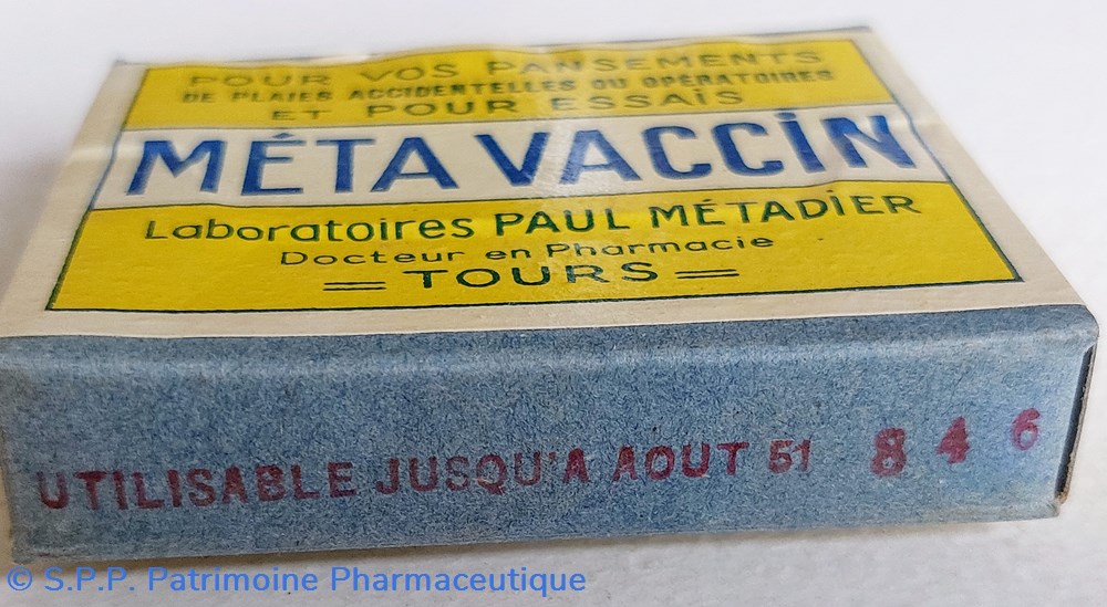 science pharmacie meta vaccin pour pansements de plaies
