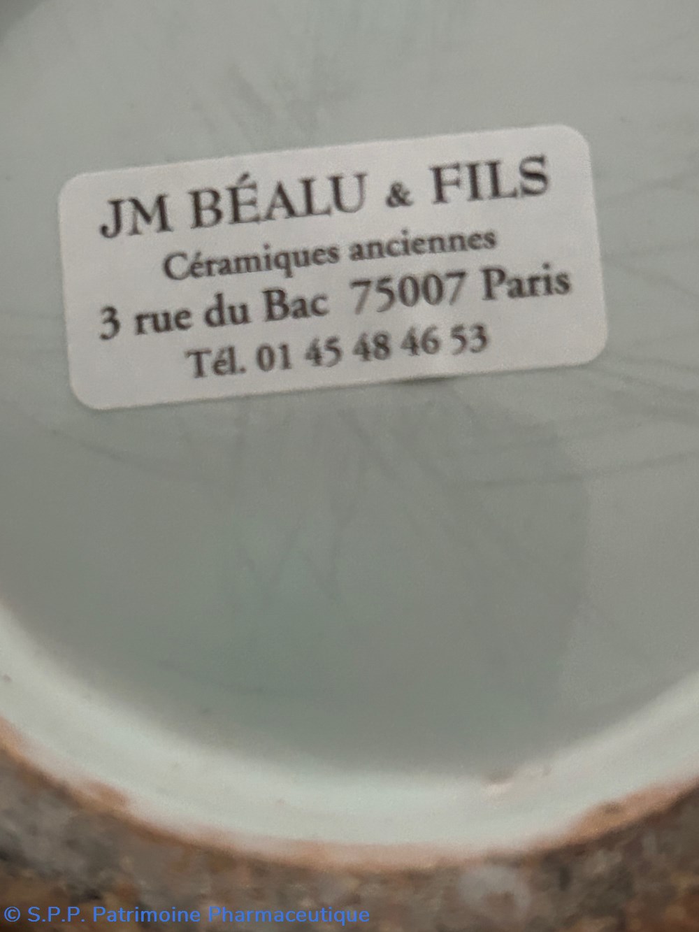 science pharmacie pot balustre comminges