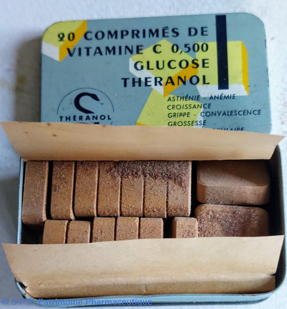 THERANOL 20 Comprimés Vitamine C 6 science pharmacie theranol 20 comprimes vitamine c