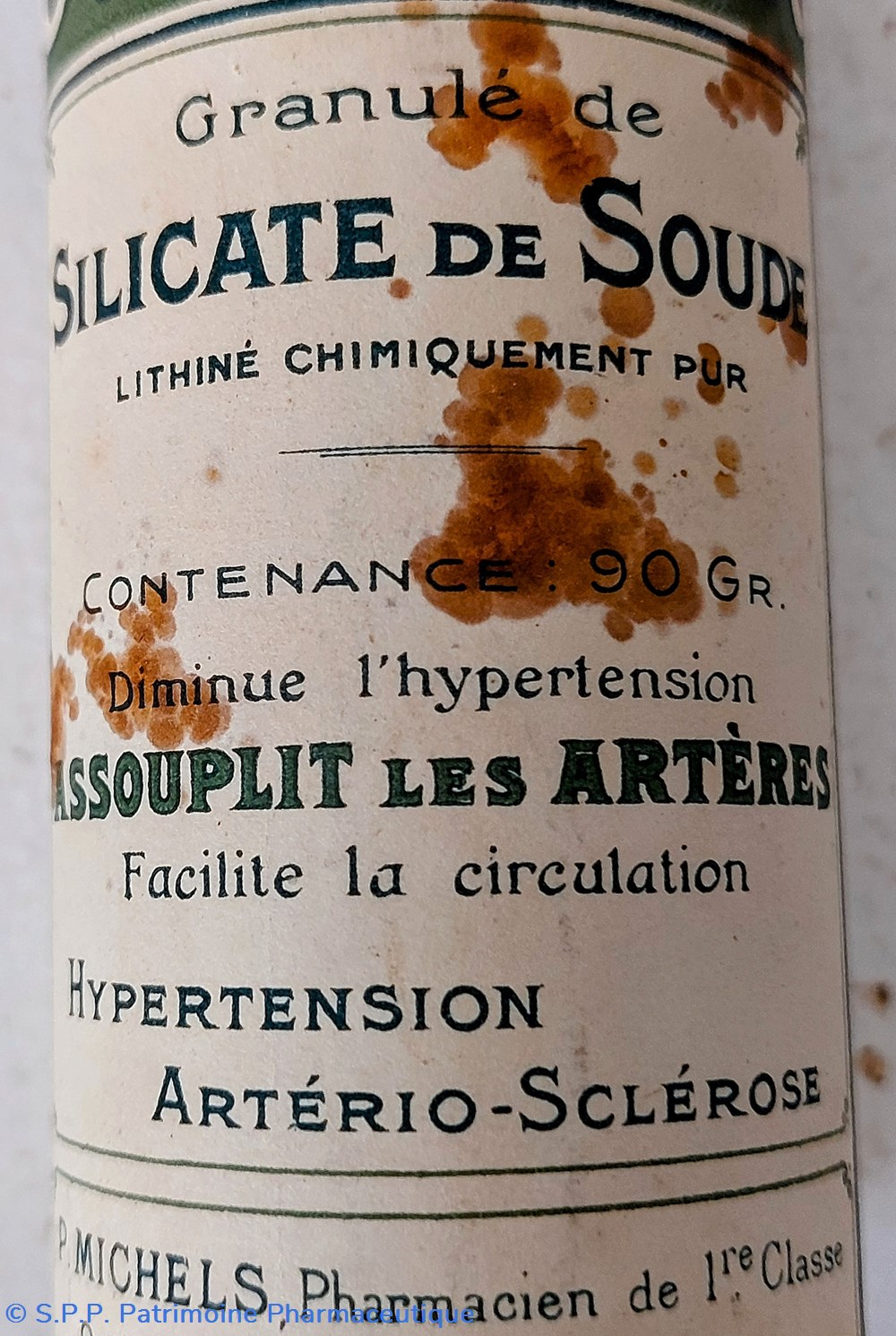 SILISODE DE SOUDE / P. MICHELS 5 science pharmacie silisode de soude p michels