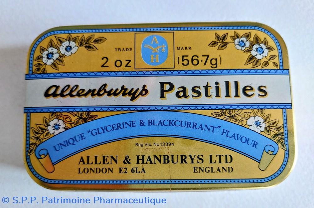 science allenburys pastilles anglaises