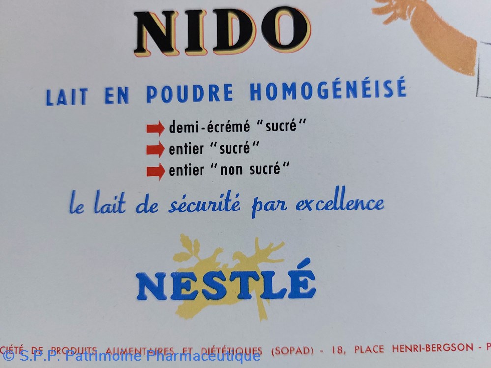 science pharmacie nido lait en poudre homogeneise nestle