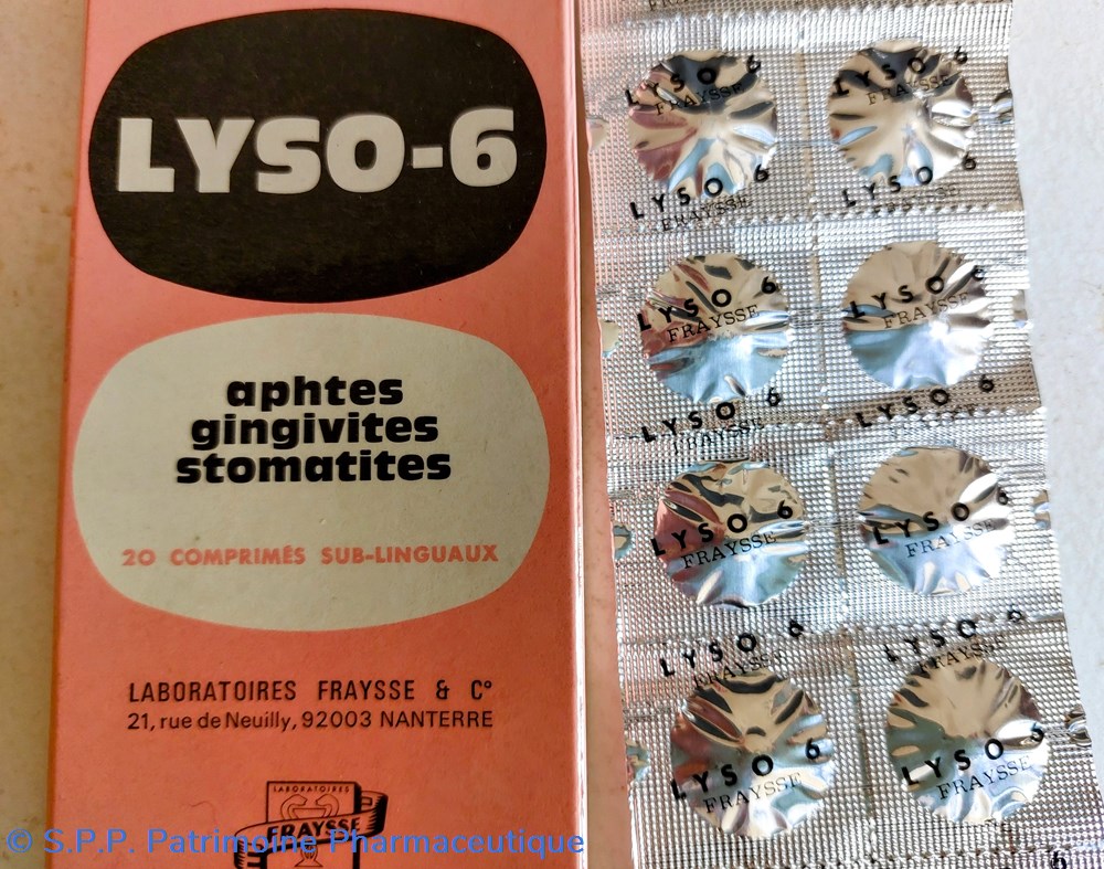 LYSO- 6 ( Comprimés) 3 science lyso 6 comprimes