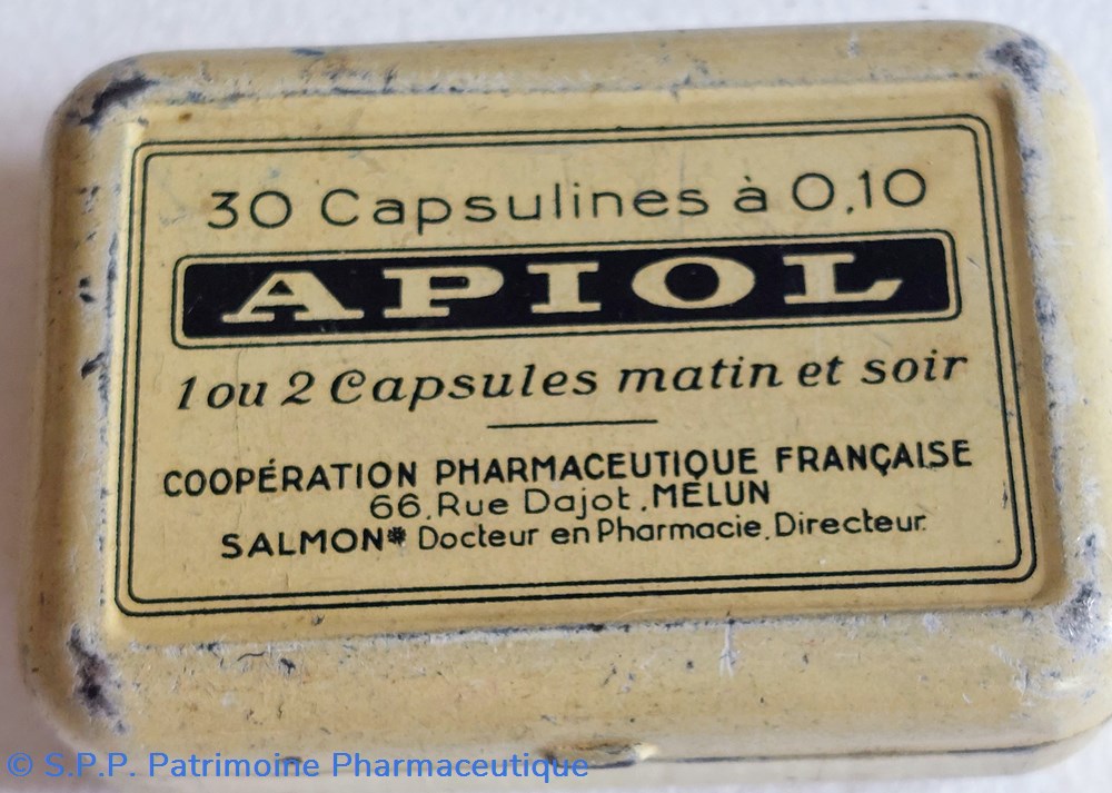 science apiol capsulines
