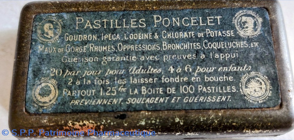 science pharmacie pastilles emile poncelet 100 pastilles