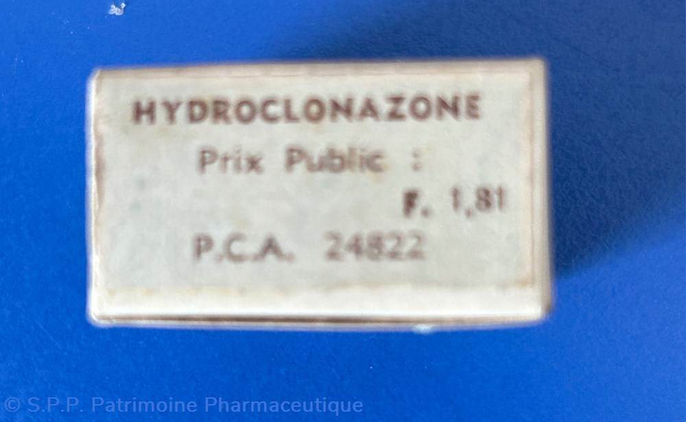 science pharmacie hydro clonazone