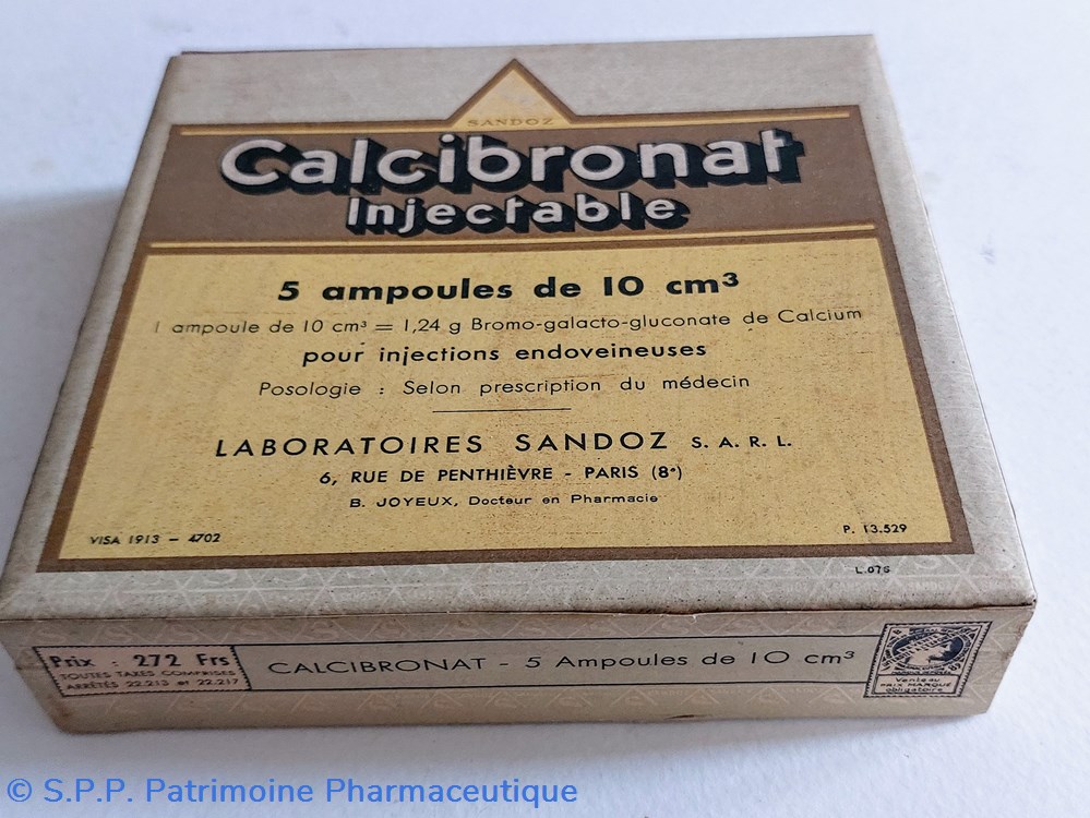 science pharmacie calcibronat injectable 5 ampoules