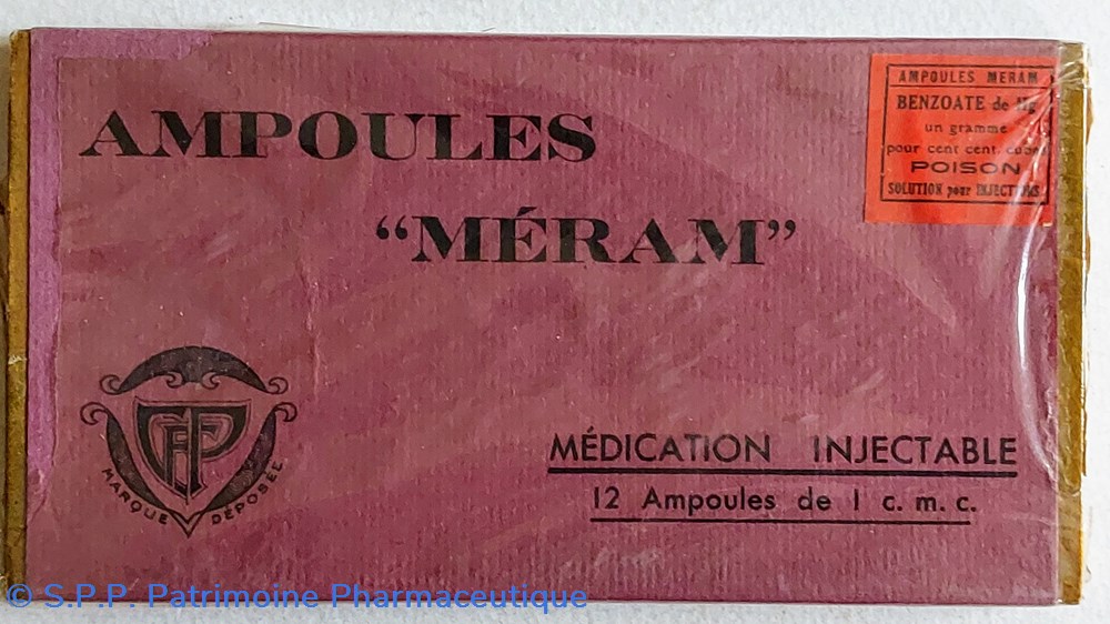 science pharmacie benzoate de hg ampoules 1 cmc meram