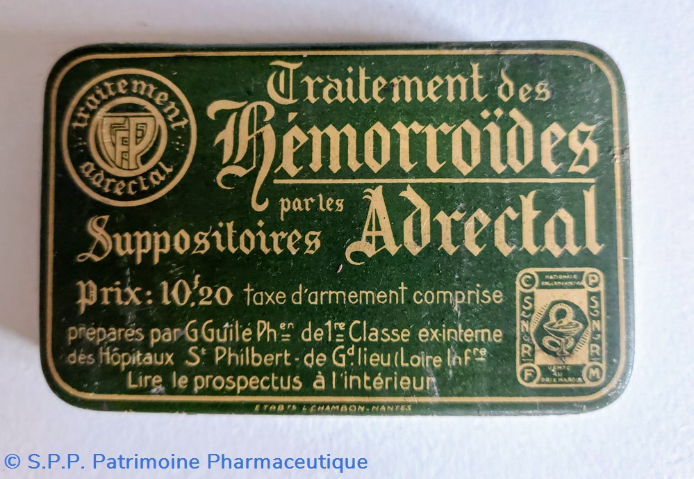 science pharmacie adrectal suppositoires hemorroides