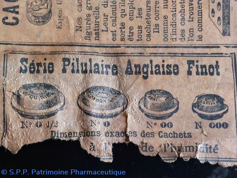 CACHETS EM. FINOT n° 00 Boite de 1000 ( 2) 6 science pharmacie cachets em finot n 00 boite de 1000 2