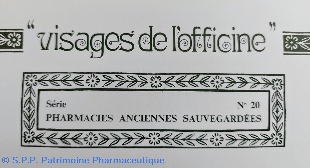 Apothicaire Suisse / Lab ROUSSEL n20 3 science pharmacie apothicaire suisse lab roussel n20