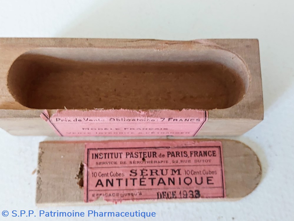 science pharmacie serum antitetanique pasteur 10 cc