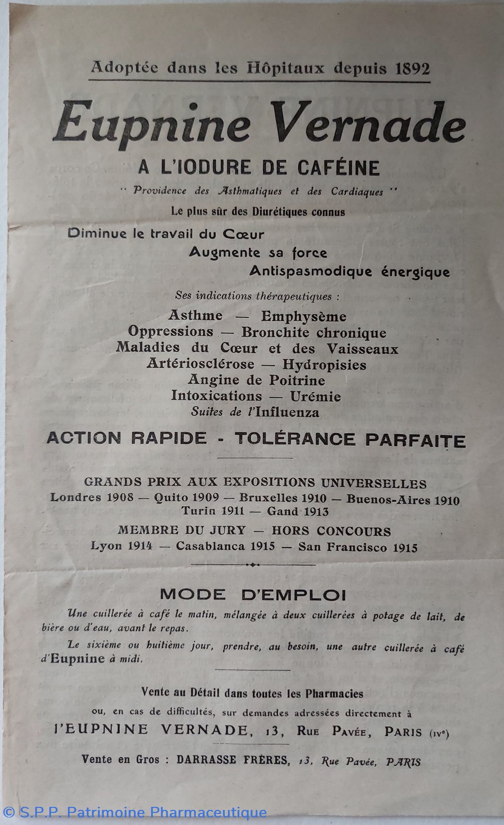 Eupnine Vernade info produit documents anciens eupnine vernade info produit