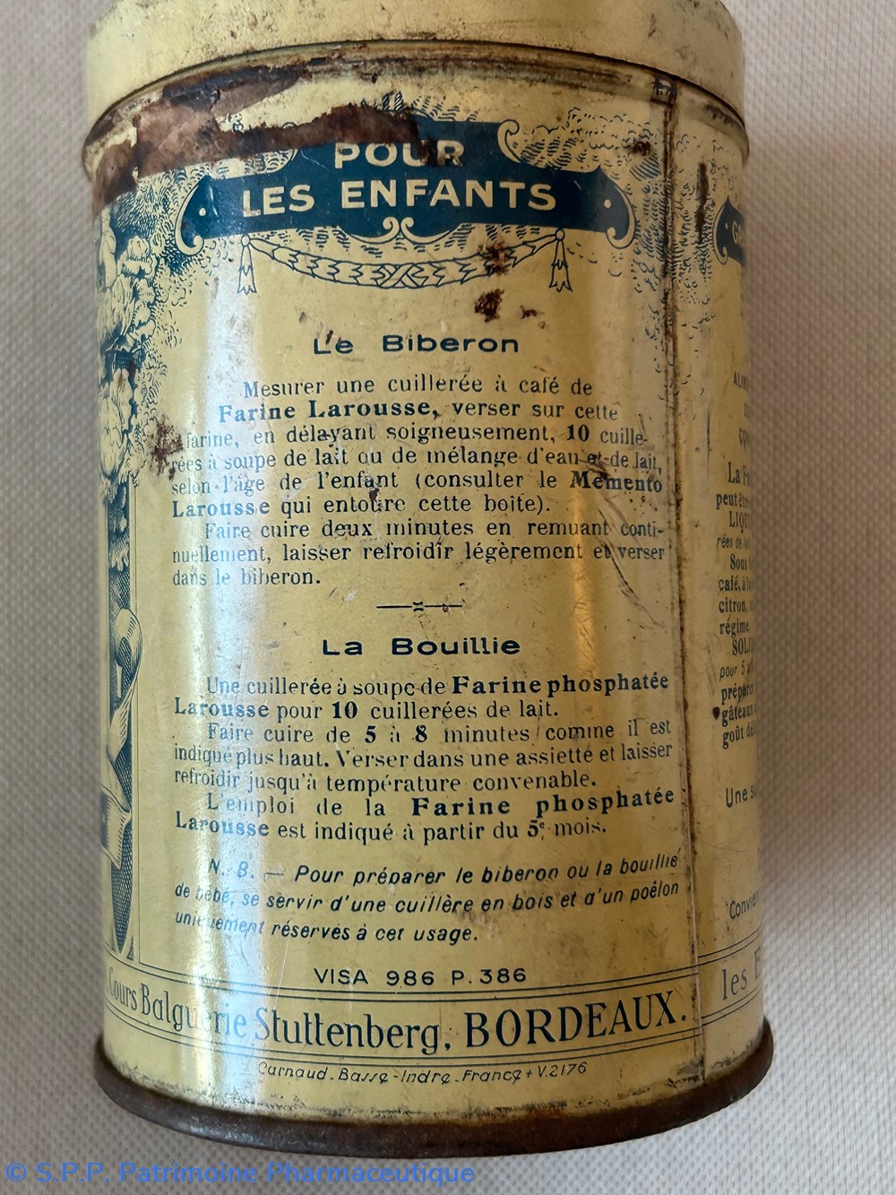 FARINE LAROUSSE Sans Cacao 5 science pharmacie farine larousse sans cacao