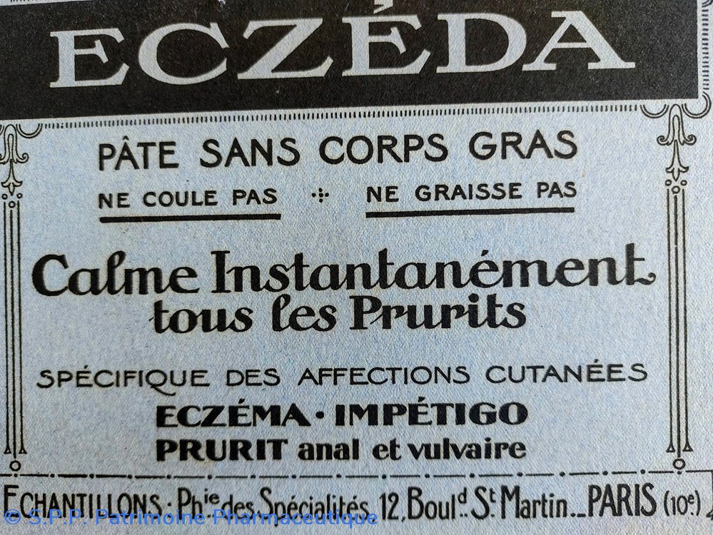 ECZEDA / Affections cutanées 2 science pharmacie eczeda affections cutanees