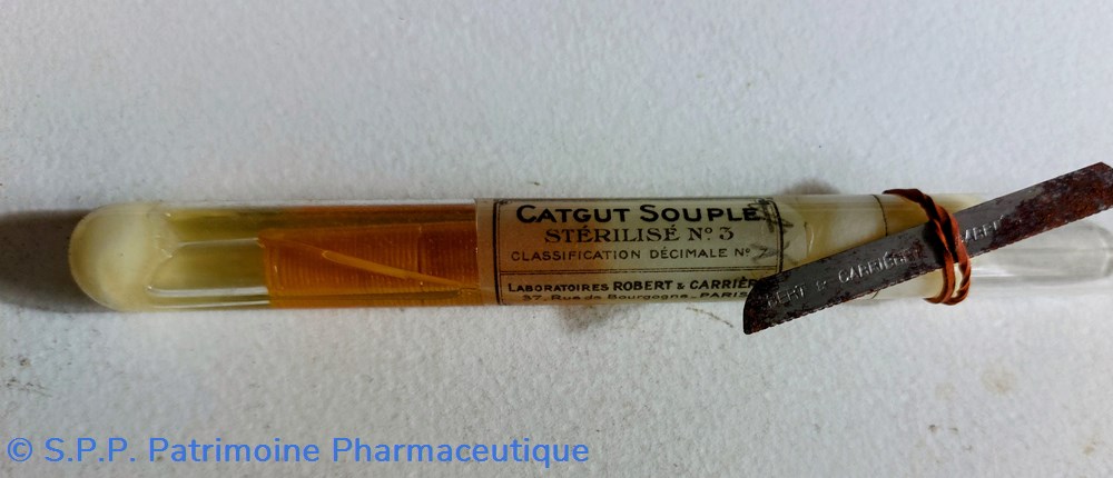 science pharmacie catgut souple sterilise n3