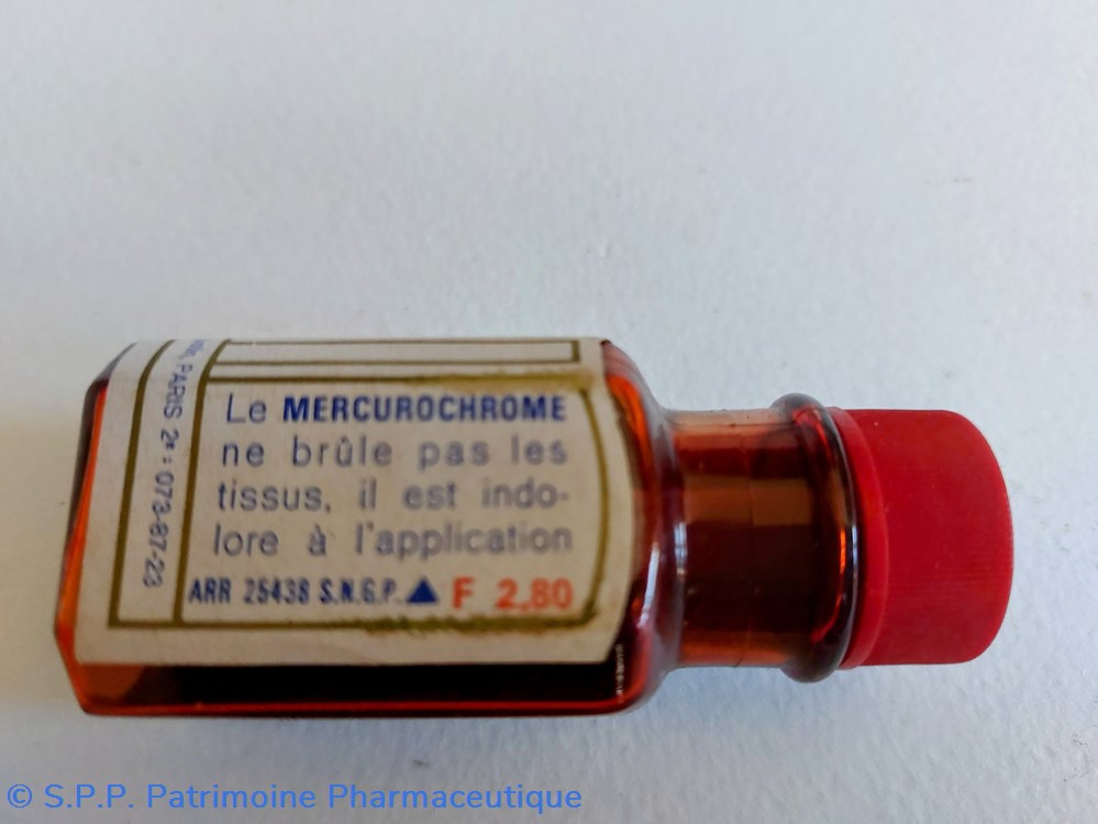 MERCUROCHROME 2 science pharmacie mercurochrome