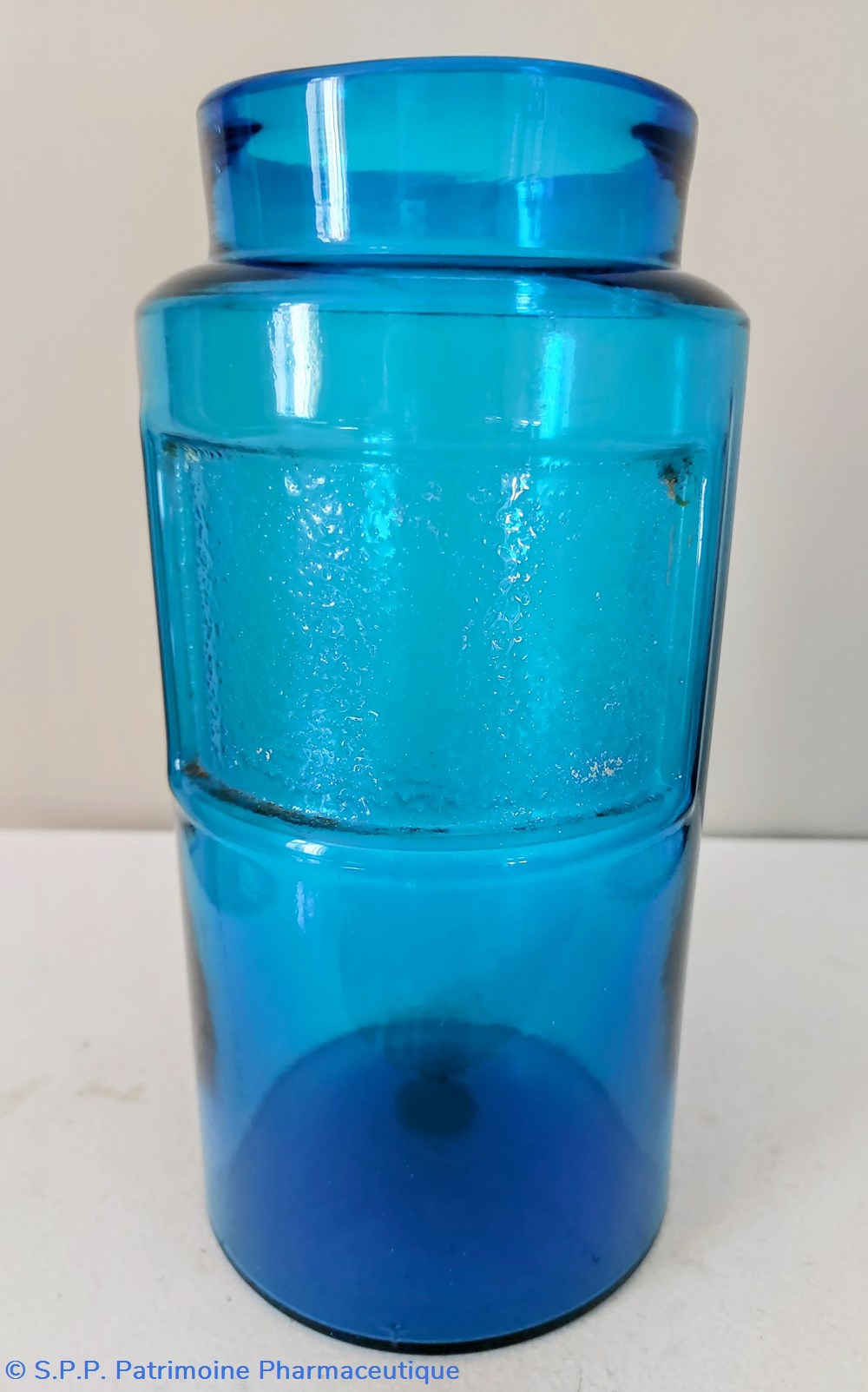 science bleu pot de pharmacie bleu outre mer 23 cm