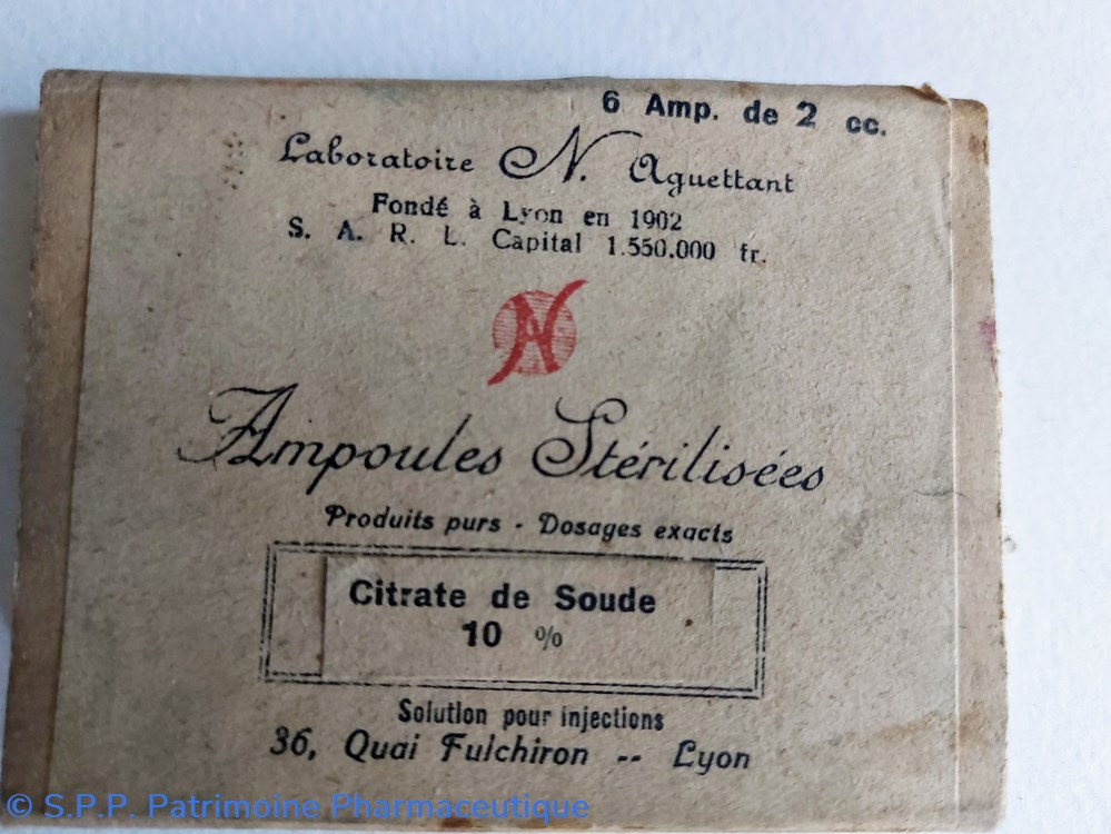 science citrate de soude 10 ampoules pour injections