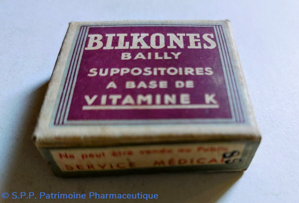 science pharmacie bilkones suppositoires vitamine k bailly
