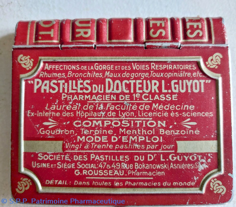Pastilles du Dr L. GUYOT science pharmacie pastilles du dr l guyot