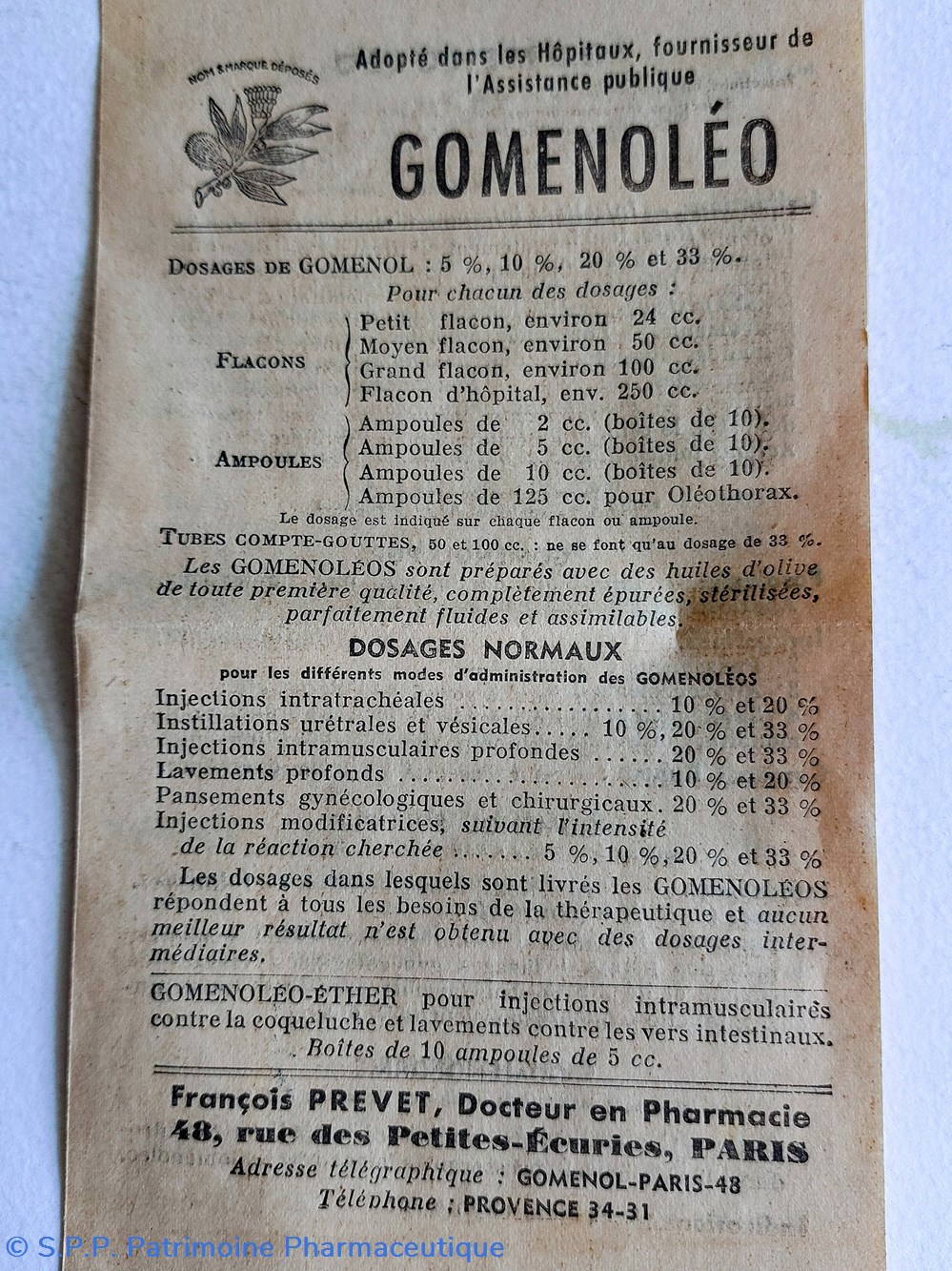GOMENOLÉON 5% Ampoules de 5,5 cc 6 science pharmacie gomenoleon 5 ampoules de 5 5 cc