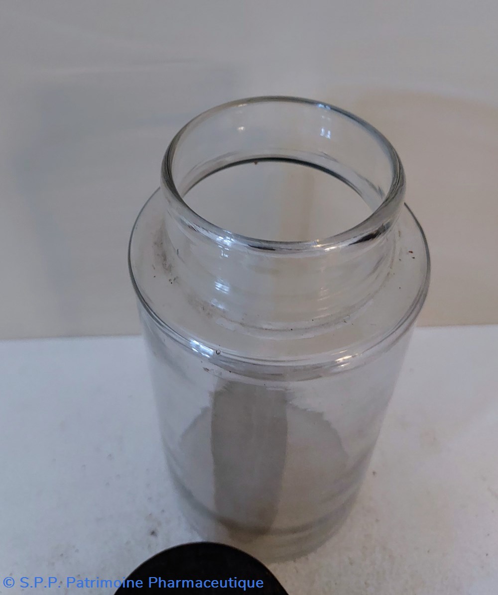 Pot de Pharmacie en verre blanc h 20 cm 4 science pot de pharmacie en verre blanc h 20 cm