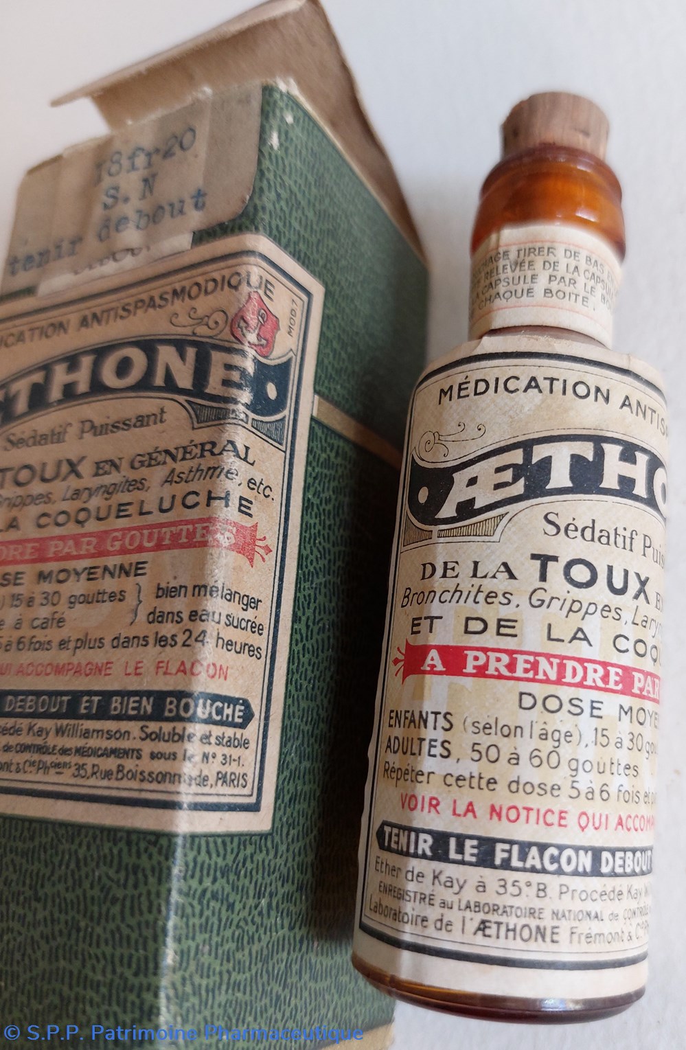 AETHONE ( Gouttes) 7 science aethone gouttes