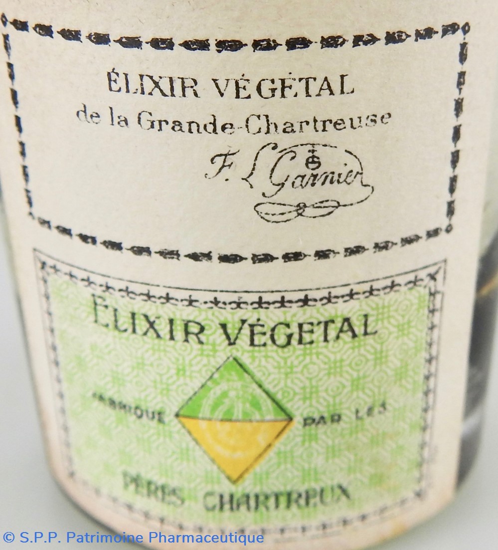 ELIXIR VEGETAL de la Grande Chartreuse 3 science pharmacie elixir vegetal de la grande chartreuse