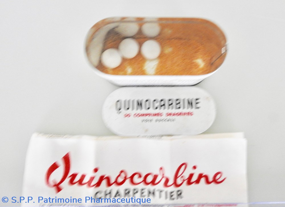 science pharmacie quinocarbine
