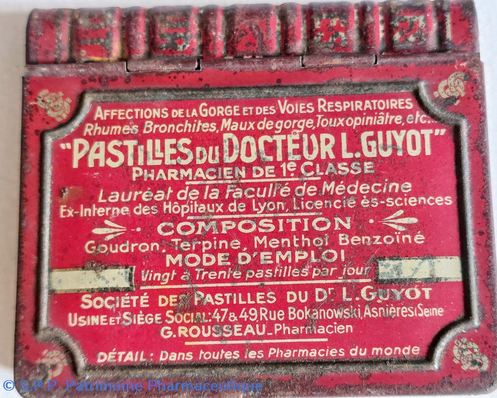 PASTILLES du Dr L. GUYOT science pastilles du dr l guyot