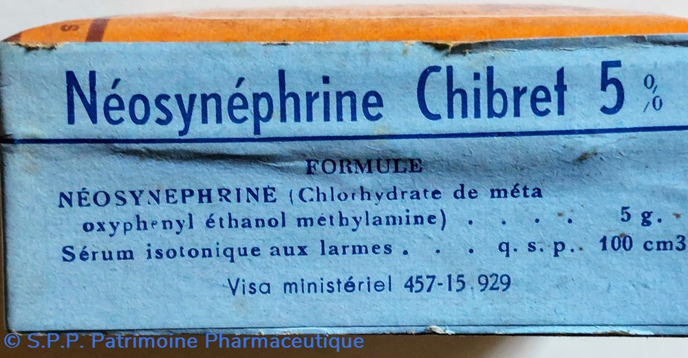 science pharmacie collyre neosynephrine chibret 5
