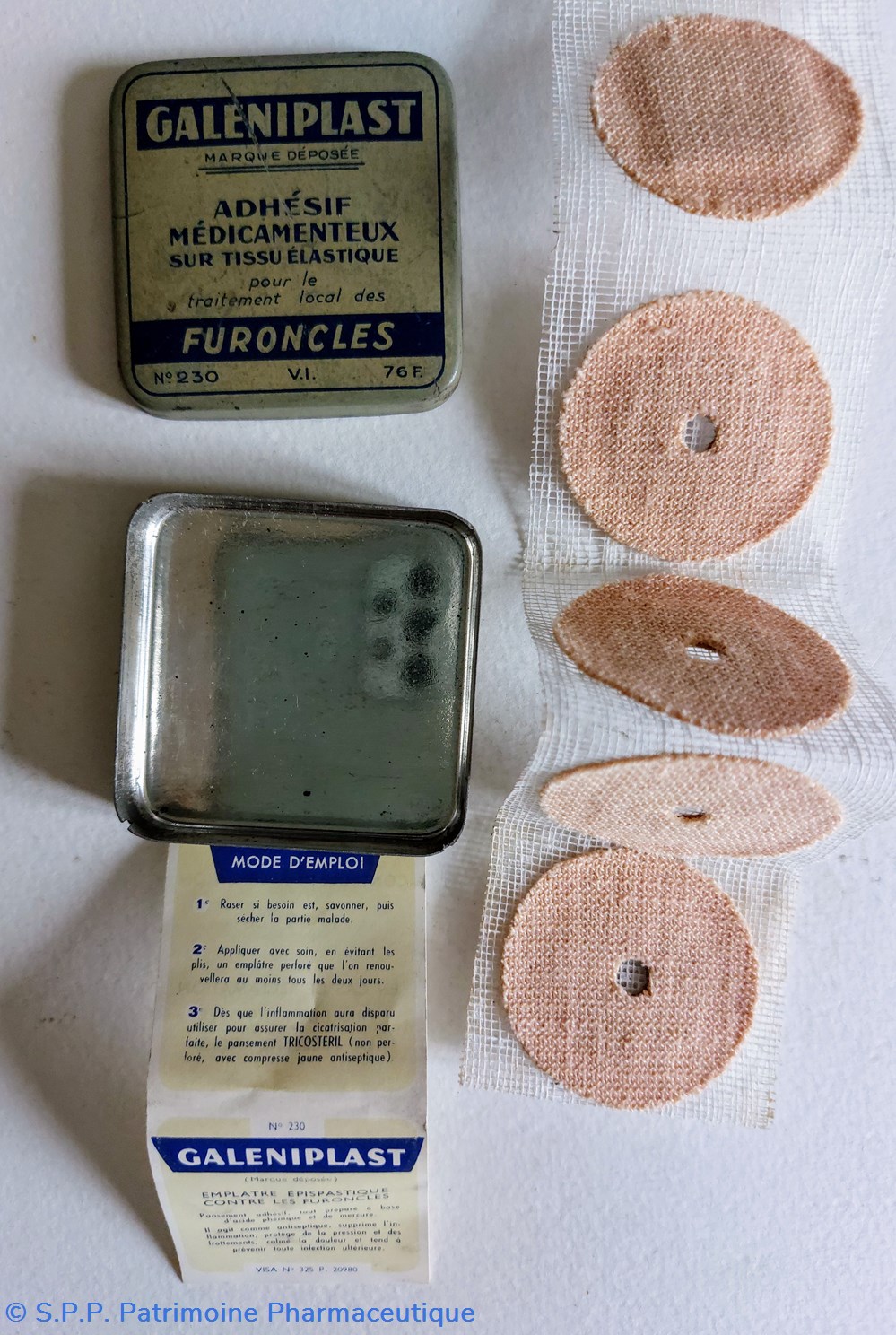 GALENIPLAST Adhésif / furoncles (76F.) 5 science pharmacie galeniplast adhesif furoncles 76f