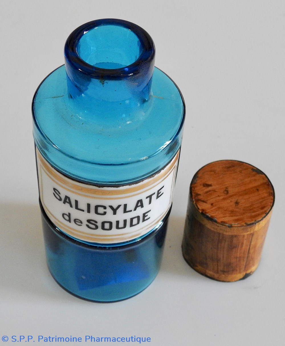 SALICYLATE DE SOUDE flacon P.M. 3 science pharmacie salicylate de soude flacon p m