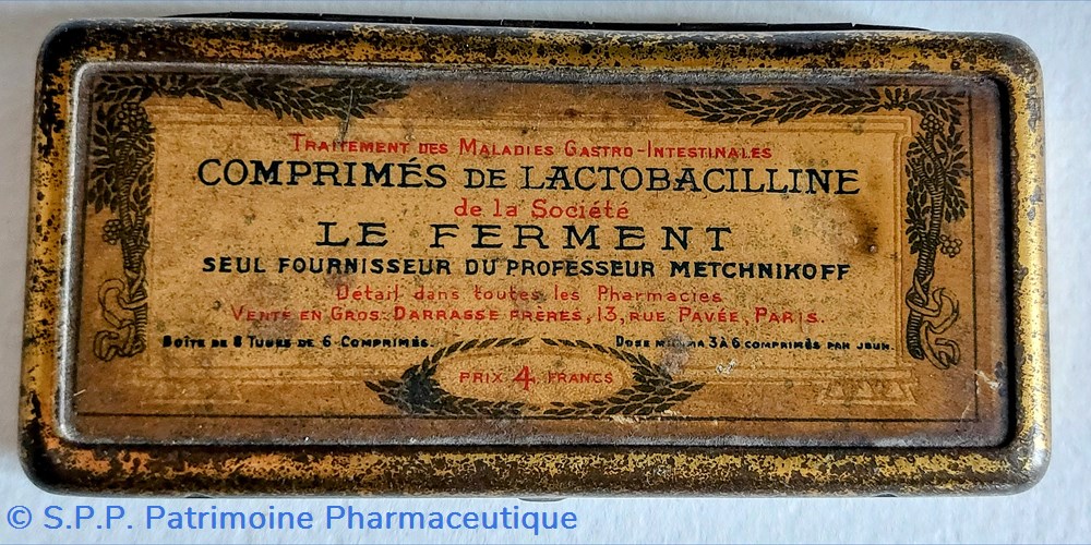 COMPRIMÉS de LACTOBACILLINE science comprimes de lactobacilline