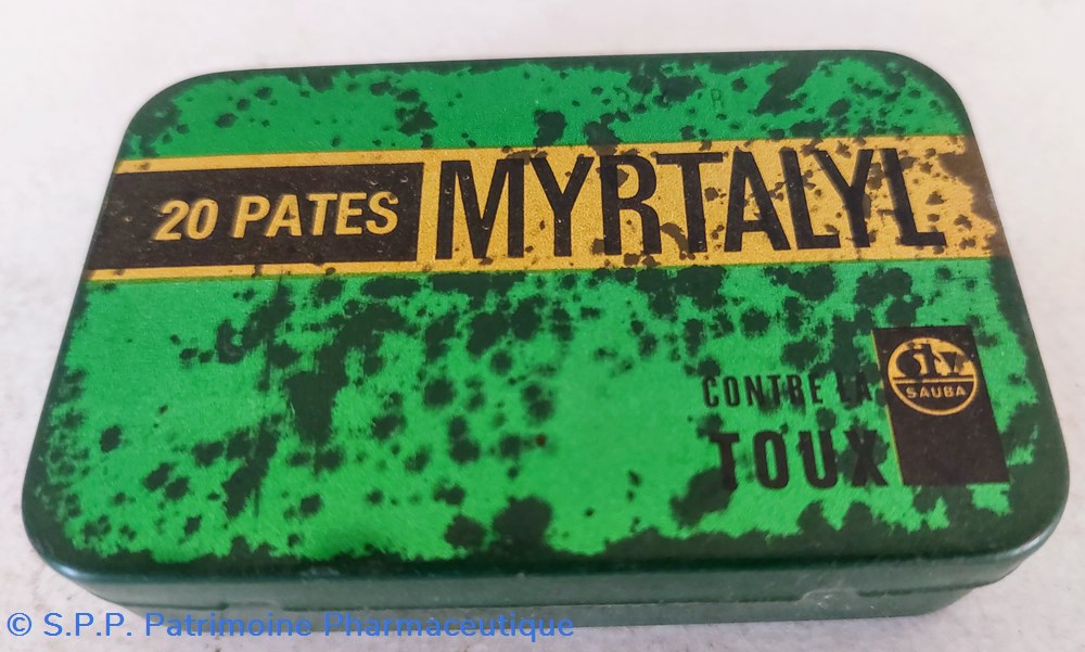 science pharmacie myrtalyl 20 pates contre la toux sauba