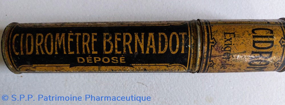 CIDROMÉTRE BERNADOT science cidrometre bernadot