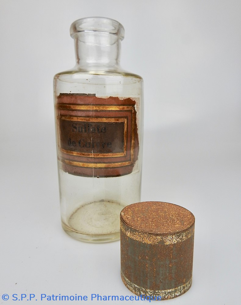 science flacon en verre petit modele pharmacie ravasse