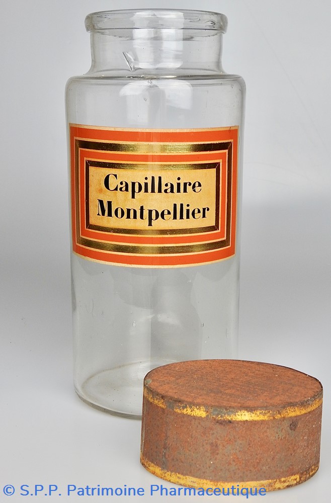 Flacon en verre Herboristerie très grand modèle Pharmacie RAVASSE 3 science flacon en verre herboristerie tres grand modele pharmacie ravasse