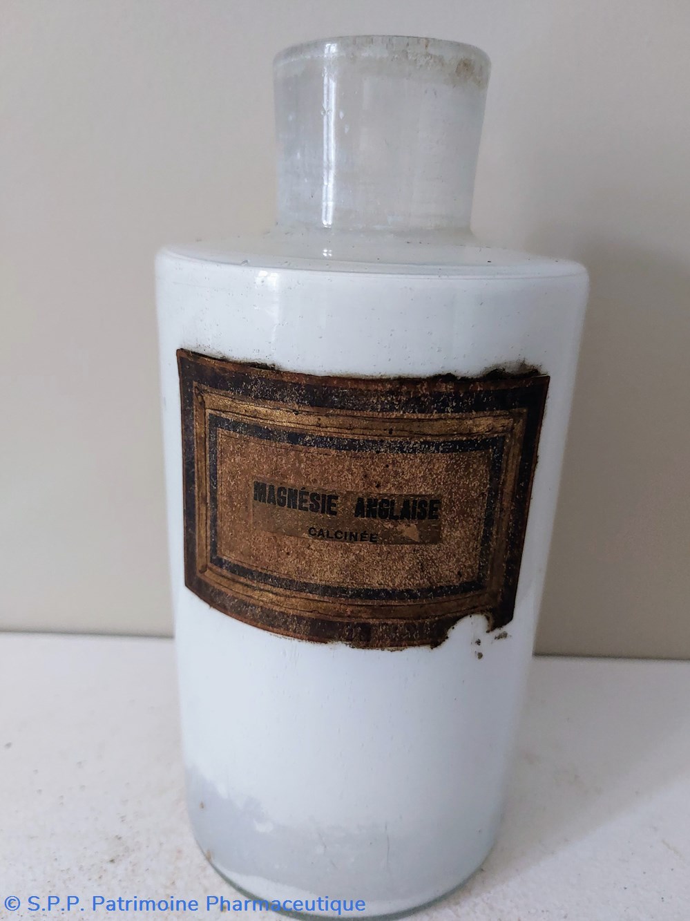 science pharmacie magnesie anglaise calcinee