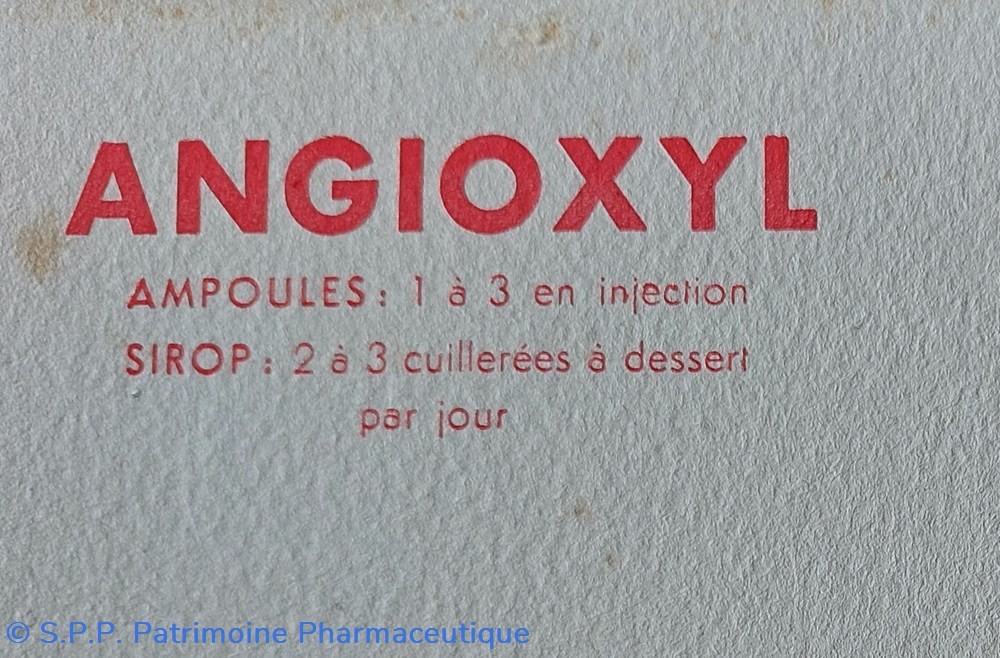 science pharmacie angioxyl laboratoires du dr roussel