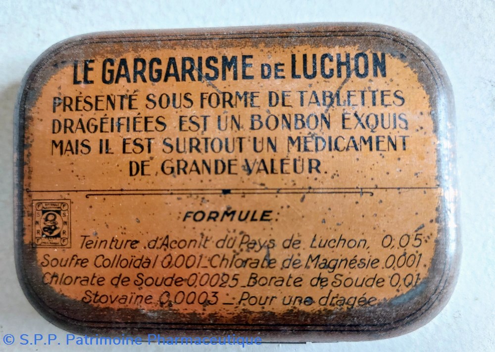science pharmacie gargarisme de luchon tablettes